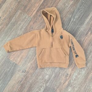 Toddler Carhartt Quarter Zip Sweatshirt